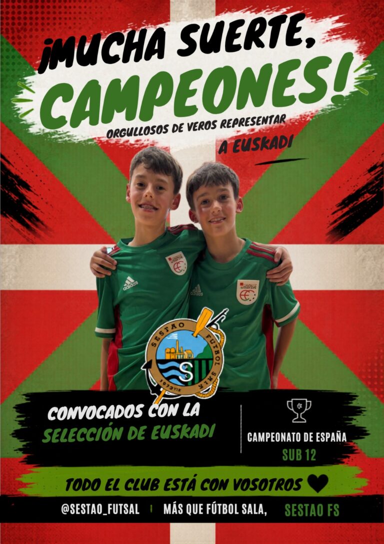 ESTAMOS EN LA SELECCIÓN DE EUSKADI